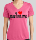 #I Love Saturdays Female's T-Shirt