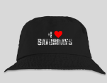 I Love Saturdays - Custom Cotton Bucket Hats