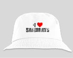 I Love Saturdays - Custom Cotton Bucket Hats